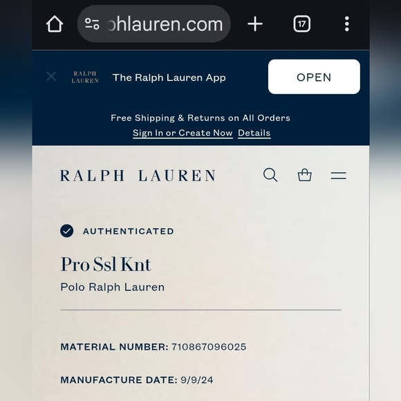 Polo Ralph Lauren Performance Classic Fit Pink Golf Shirt Size Medium, NWOT - Picture 9 of 11